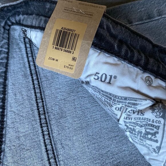 LEVI'S 501 Original Through The Seasons BUNDLE (x2Pairs) (Size: 20W) NWT - Picture 16 of 16
